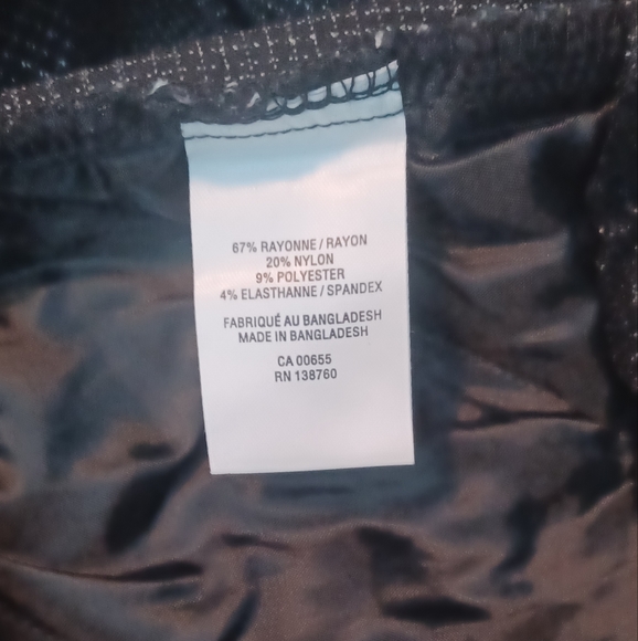 Plaid pull-on straight leg pants - Picture 5 of 6